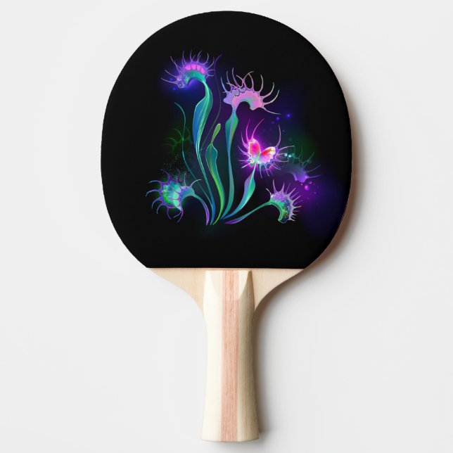 Raquete De Ping Pong Armandoia de Venus Carnívora (Frente)
