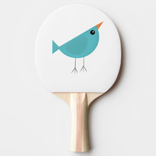 Raquete De Ping Pong Arte Adorável e Caprichosa de Pássaros da Natureza