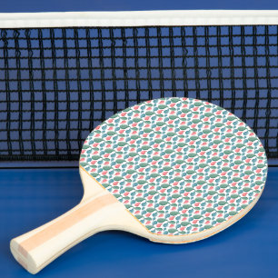 Raquete De Ping Pong Arte botânica moderna