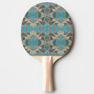 Raquete De Ping Pong Arte e Cores Padronizadas do Sudoeste Americano
