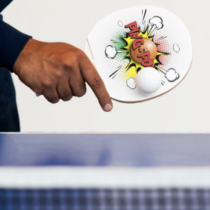 Raquete De Ping Pong Arte Pop 