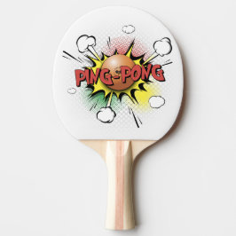 Raquete De Ping Pong Arte Pop