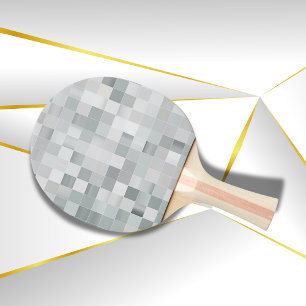 Raquete De Ping Pong Arte Silver Pixel  