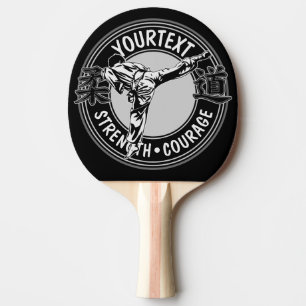 Raquete De Ping Pong Artes Marciais Personalizadas JUDO Japão Combate E