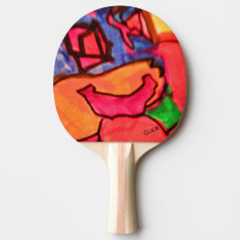 Raquete De Ping Pong Artes visuais 866
