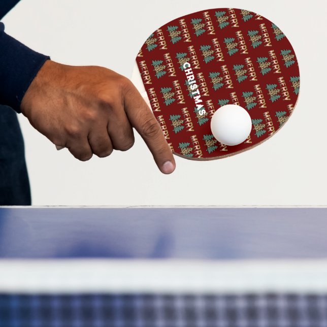 Raquete De Ping Pong Árvore de Natal (Insitu)