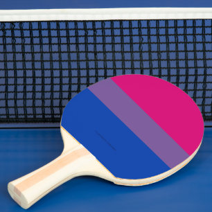 Raquete De Ping Pong As cores da bandeira do orgulho bissexual Slippery