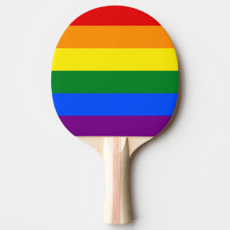 Raquete De Ping Pong As cores do arco-íris