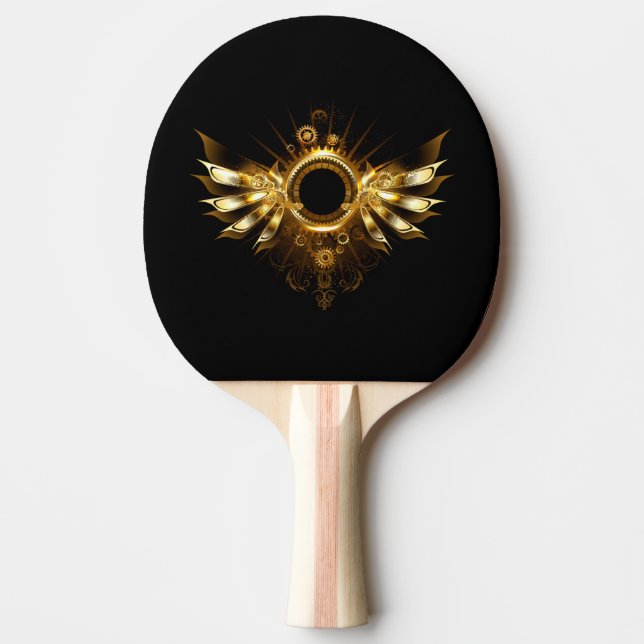 Raquete De Ping Pong Asas de vapor (Frente)