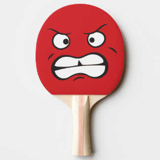 Raquete De Ping Pong Assustador Agressivo Intenso