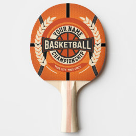 Raquete De Ping Pong Atleta Personalizado do Jogador da Equipe de Basqu