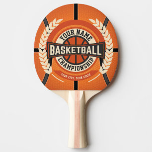 Raquete De Ping Pong Atleta Personalizado do Jogador da Equipe de Basqu