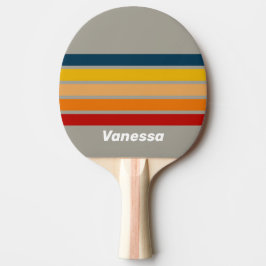 Raquete De Ping Pong Aurora Arcade Através de Listras com Nome