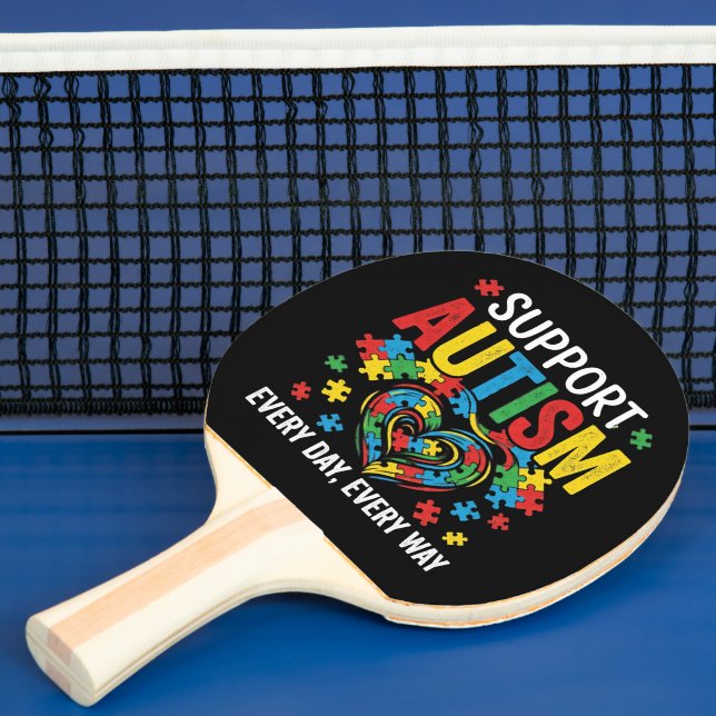 Raquete De Ping Pong Autism awareness (Insitu)