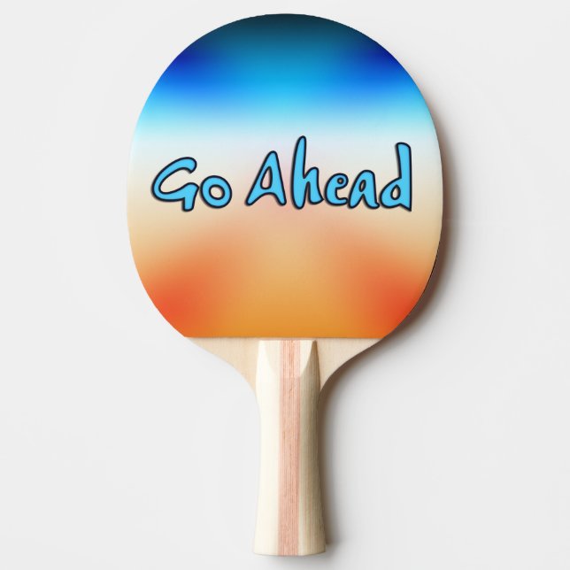 Raquete De Ping Pong Avançar (Frente)