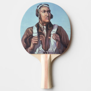 Raquete De Ping Pong Aviadores negros: Serviço Militar de Combate WW2 d