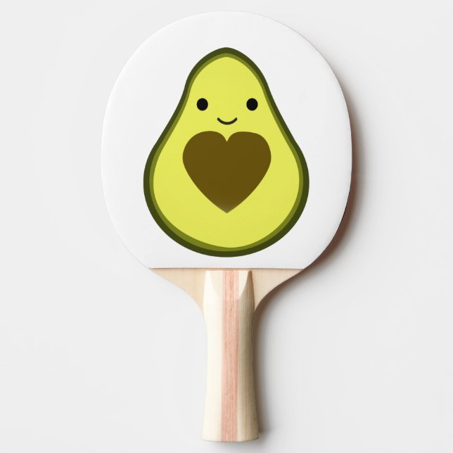 Raquete De Ping Pong Avocado ama absurdo absurdo (Frente)