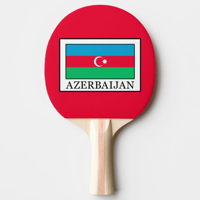 Raquete De Ping Pong Azerbaijão (Frente)