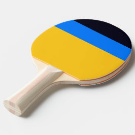 Raquete De Ping Pong Azul Amarelo