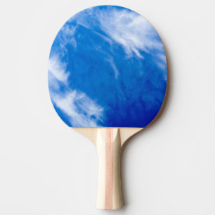 Raquete De Ping Pong Azul das Nuvens Sabedoras