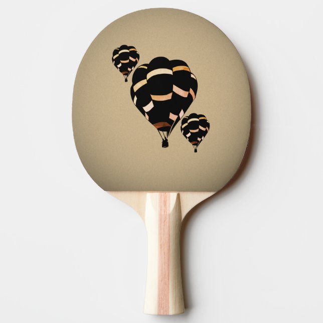 Raquete De Ping Pong Balões de Ar Quente Russos (Verso)