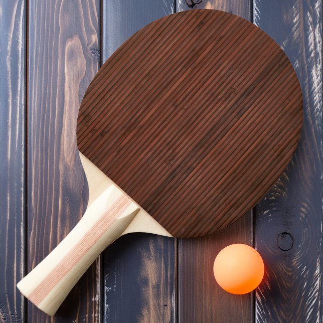 Raquete De Ping Pong Bambu Manchado (Criador carregado)