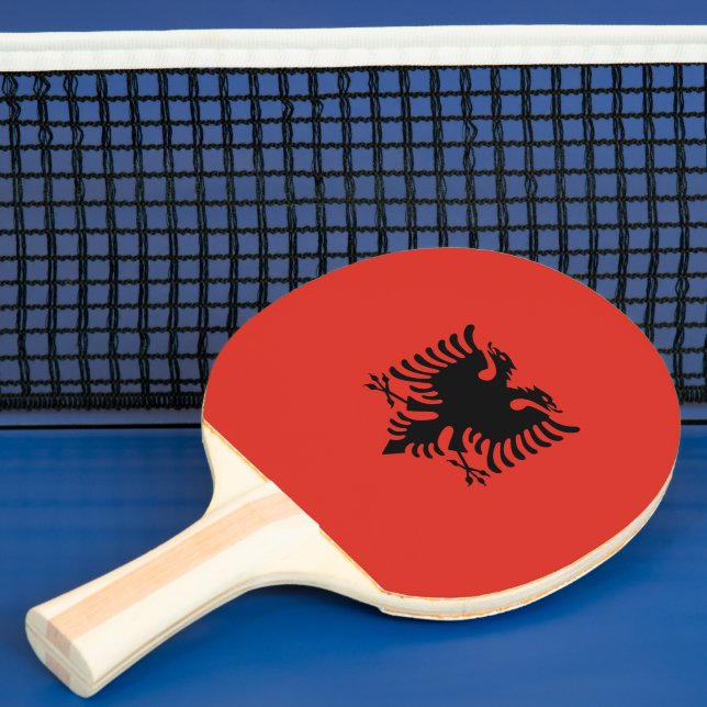 Raquete De Ping Pong Bandeira albanesa (Insitu)