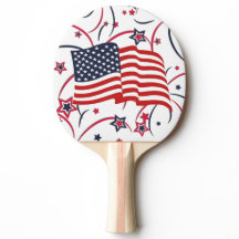 Bandeira Americana e Fogos de Artifício