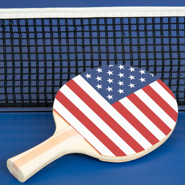 Raquete De Ping Pong bandeira americana PING PONG PONG PADDLE (Insitu)