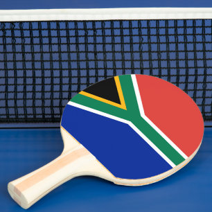 Raquete De Ping Pong Bandeira da África do Sul