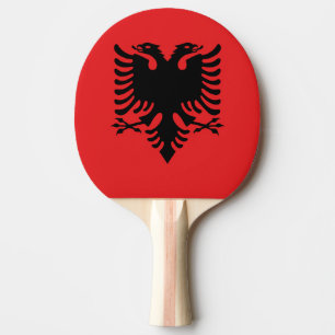 Raquete De Ping Pong Bandeira da Albânia