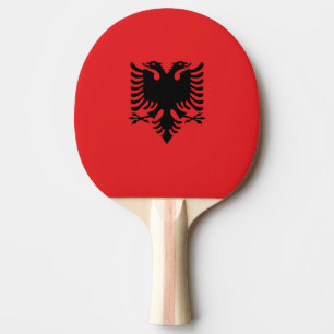 Raquete De Ping Pong Bandeira da Albânia
