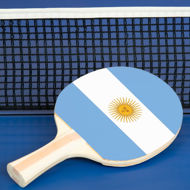 Raquete De Ping Pong Bandeira da Argentina (Insitu)