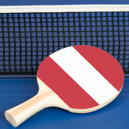 Raquete De Ping Pong Bandeira da Áustria