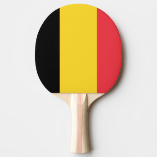 Raquete De Ping Pong Bandeira da Bélgica