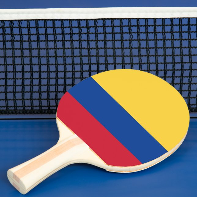 Raquete De Ping Pong bandeira da Colômbia (Insitu)