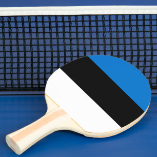 Raquete De Ping Pong Bandeira da Estônia
