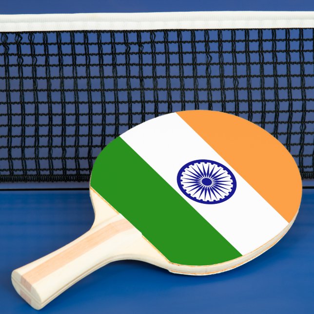 Raquete De Ping Pong bandeira da Índia (Insitu)