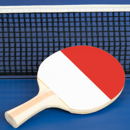 Raquete De Ping Pong Bandeira da Indonésia