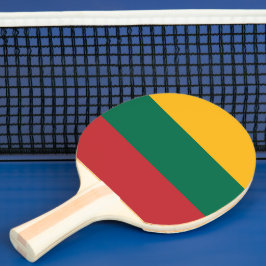 Raquete De Ping Pong Bandeira da Lituânia