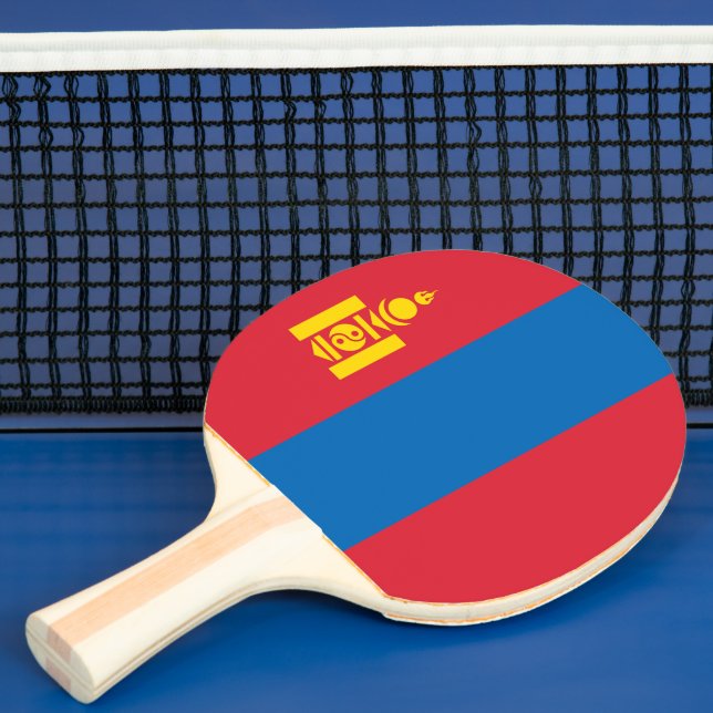 Raquete De Ping Pong Bandeira da Mongólia (Insitu)