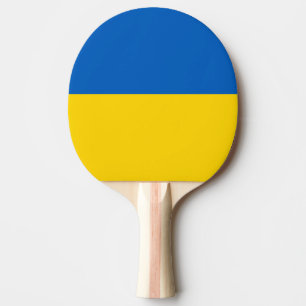Raquete De Ping Pong Bandeira da Ucrânia