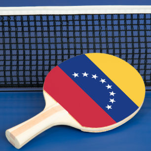 Raquete De Ping Pong Bandeira da Venezuela