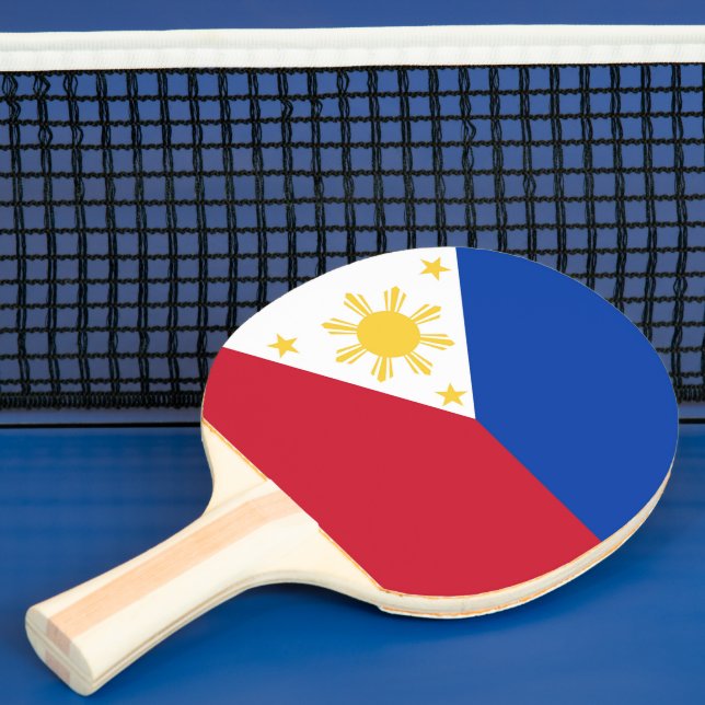 Raquete De Ping Pong Bandeira das Filipinas (Insitu)