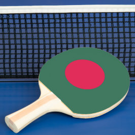 Raquete De Ping Pong bandeira de Bangladesh
