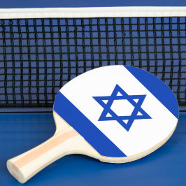 Raquete De Ping Pong bandeira de Israel