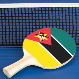 Raquete De Ping Pong Bandeira de Moçambique