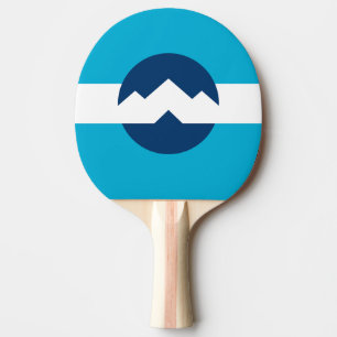 Raquete De Ping Pong Bandeira de Ogden, Utah
