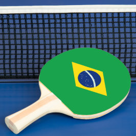 Raquete De Ping Pong Bandeira do Brasil