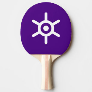 Raquete De Ping Pong Bandeira do Distrito de Tóquio, Ping Pong Paddle d
